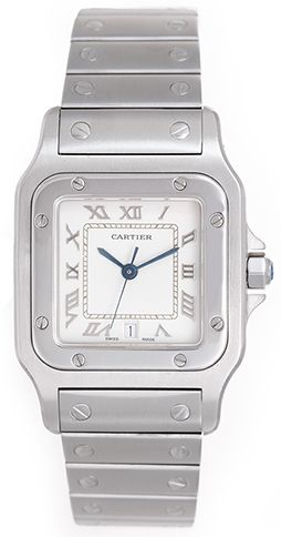 Stainless Steel Quartz Watch with Date