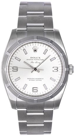 Rolex Air-King Stainless Steel Men's 