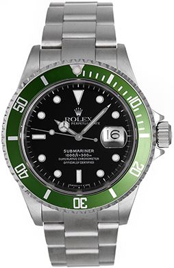 rolex submariner green bezel insert