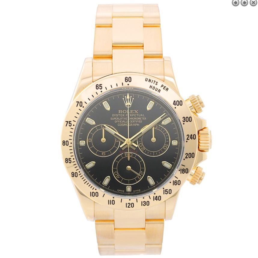 solid gold rolex daytona