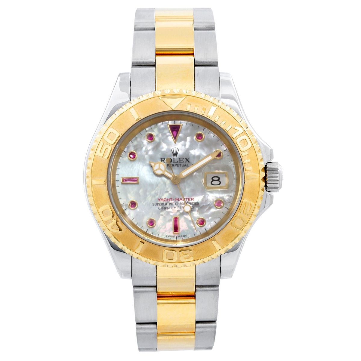 rolex yachtmaster mother of pearl