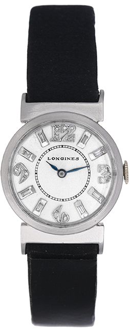 longines platinum watch