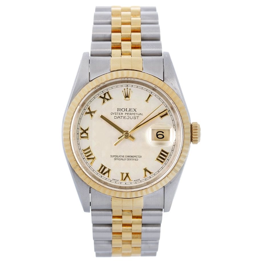 Rolex Datejust Men's 2-Tone Watch 16233 