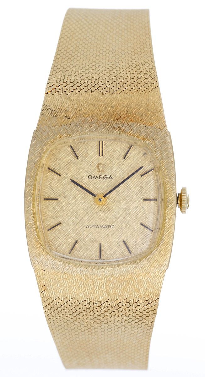 Vintage Omega Automatic 14k Yellow Gold 