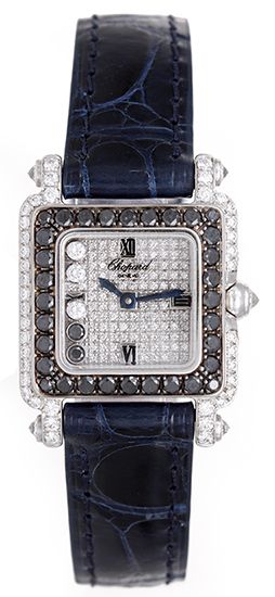 chopard floating diamond watch