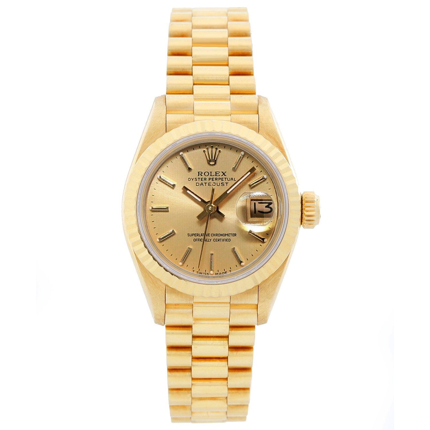 ladies presidential gold rolex