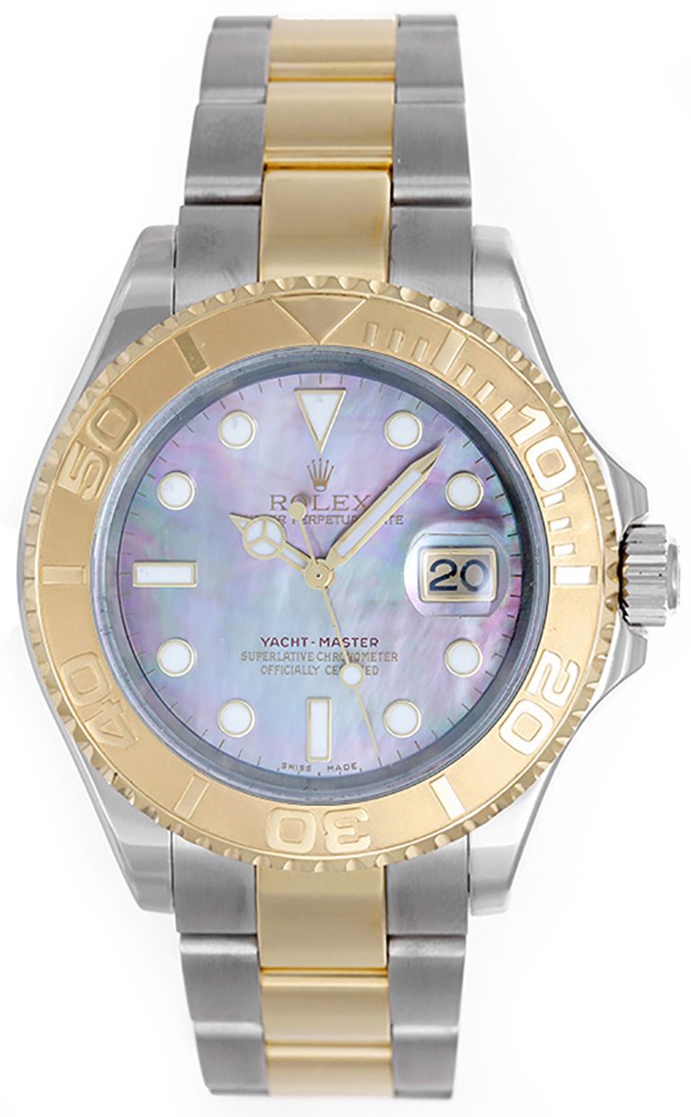 rolex yacht master mother of pearl