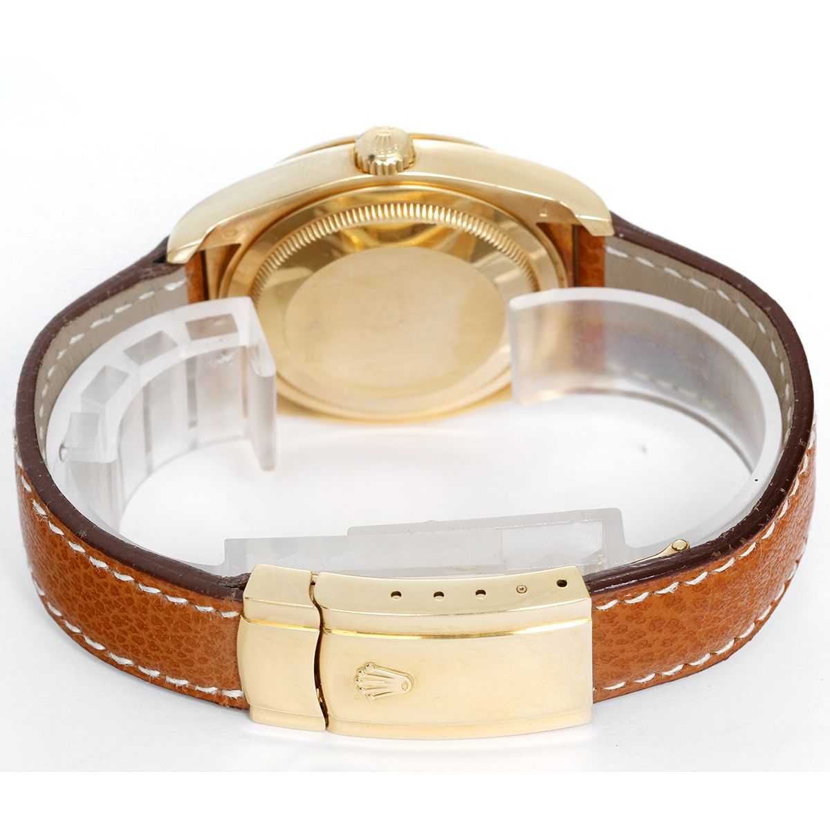 rolex datejust leather band