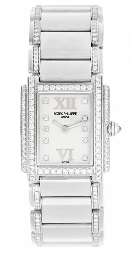 patek philippe gold diamond watch