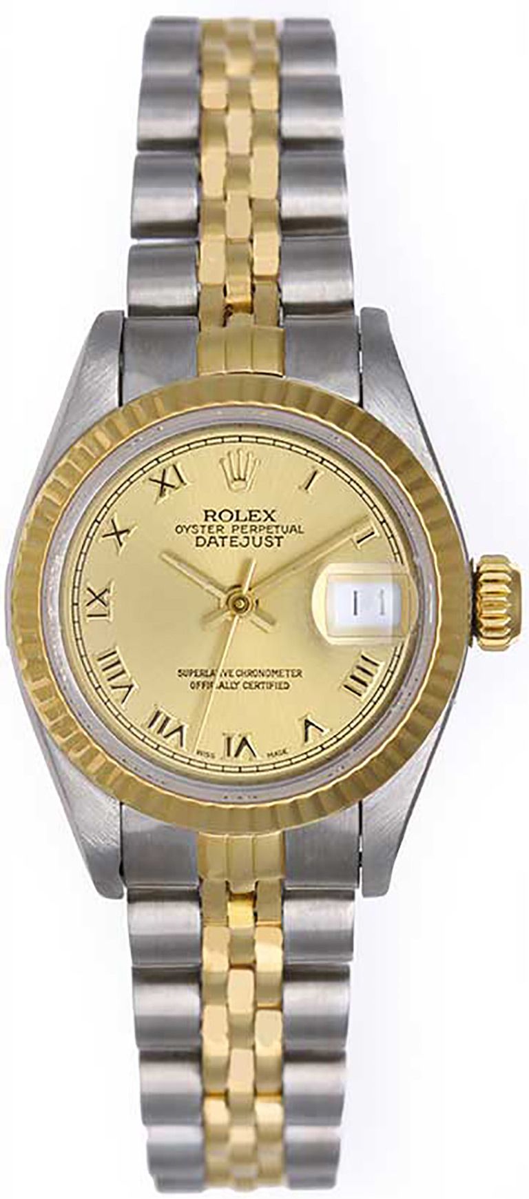 Rolex Ladies Datejust 2-tone Watch 