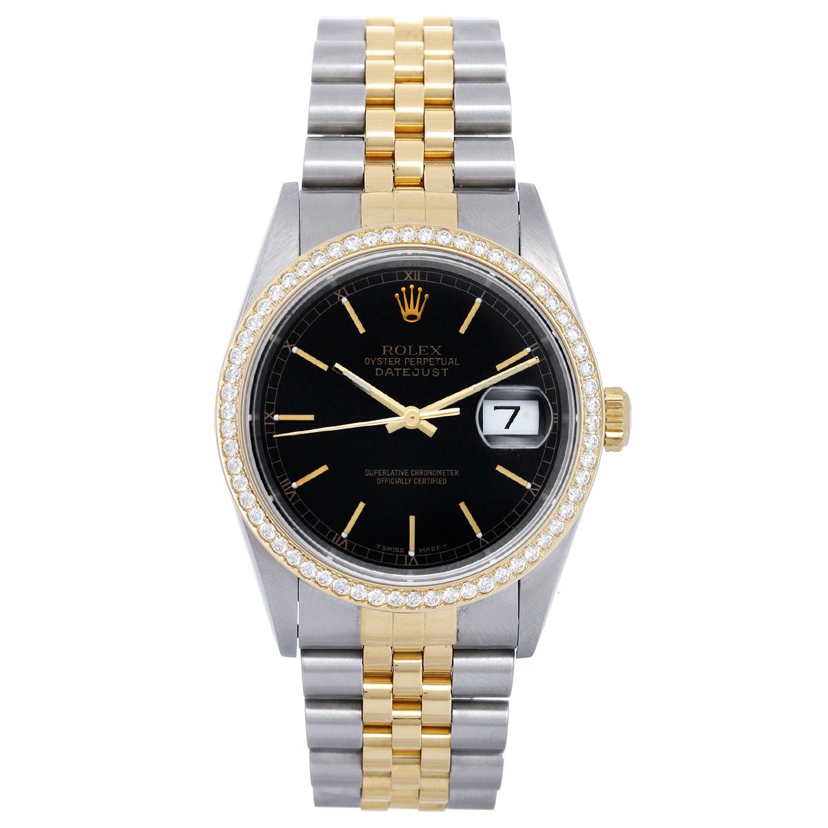 rolex 2 tone bracelet