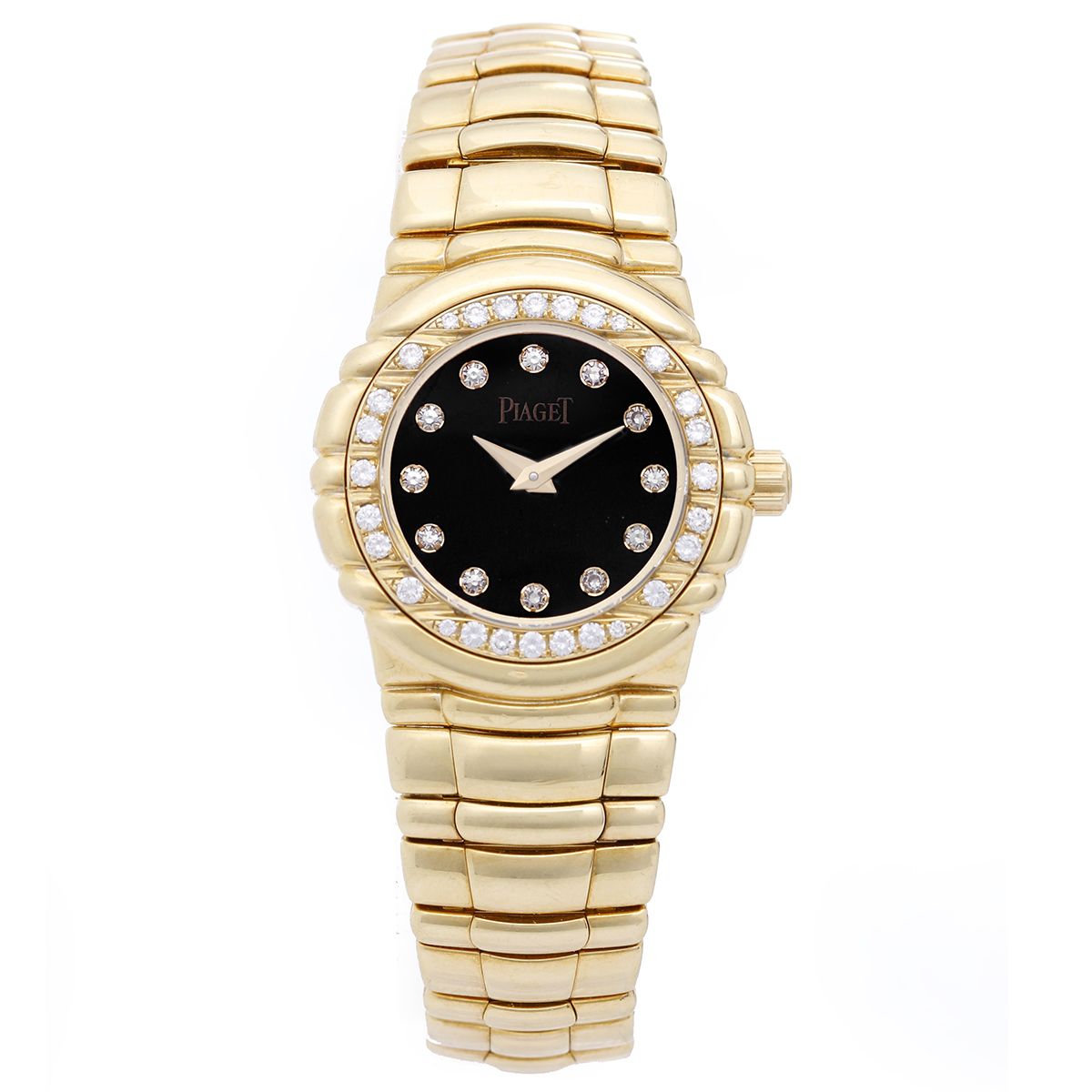 piaget white gold diamond watch