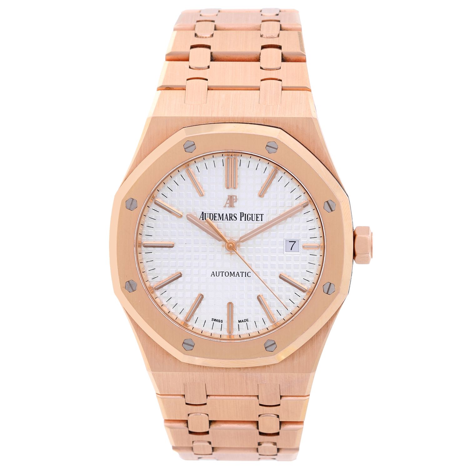 ap men's rose gold watch