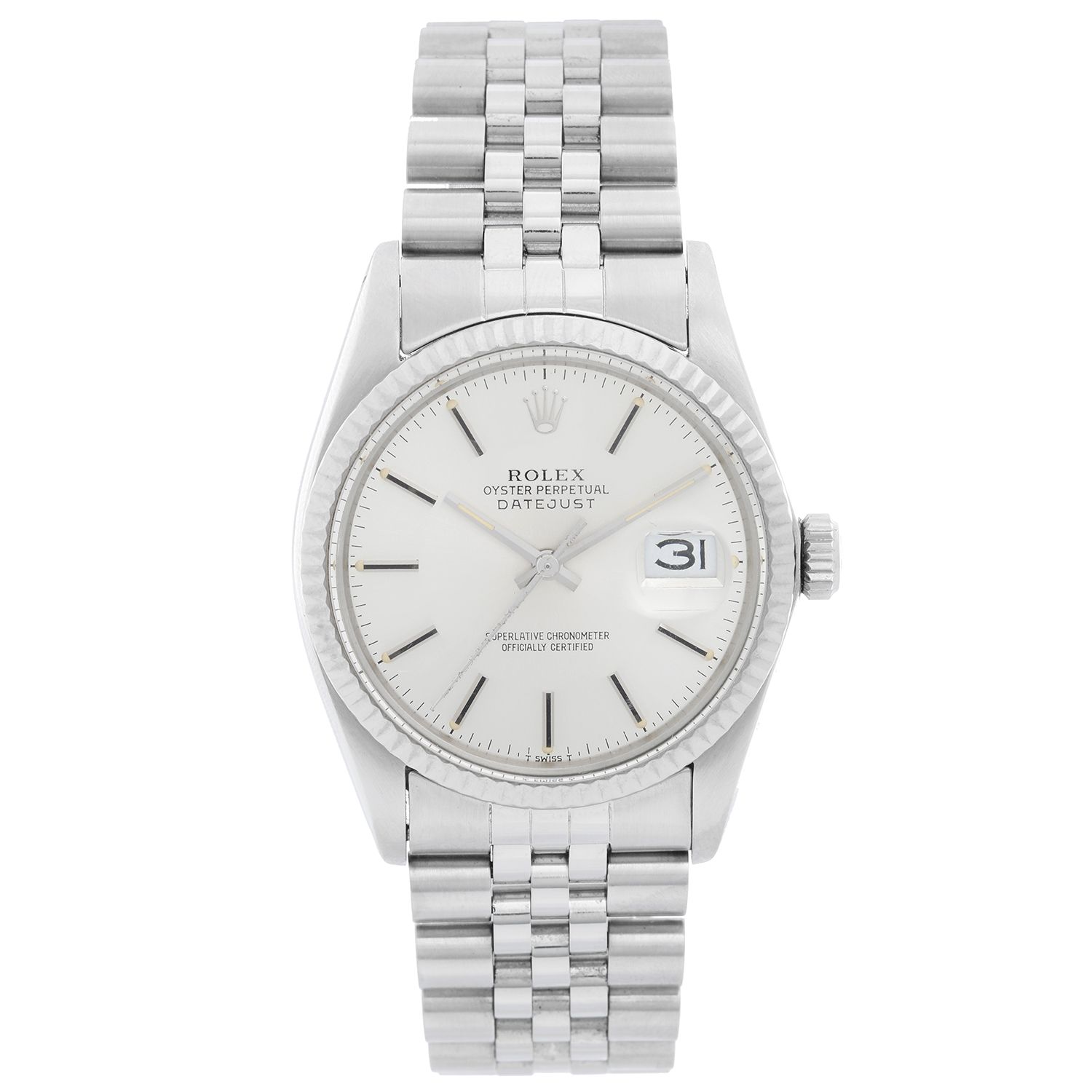 stainless steel rolex mens 