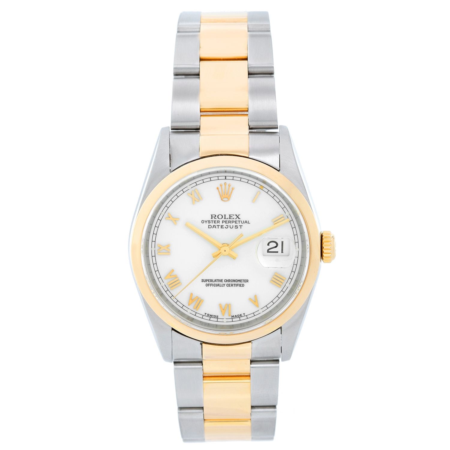 oyster 2 tone rolex