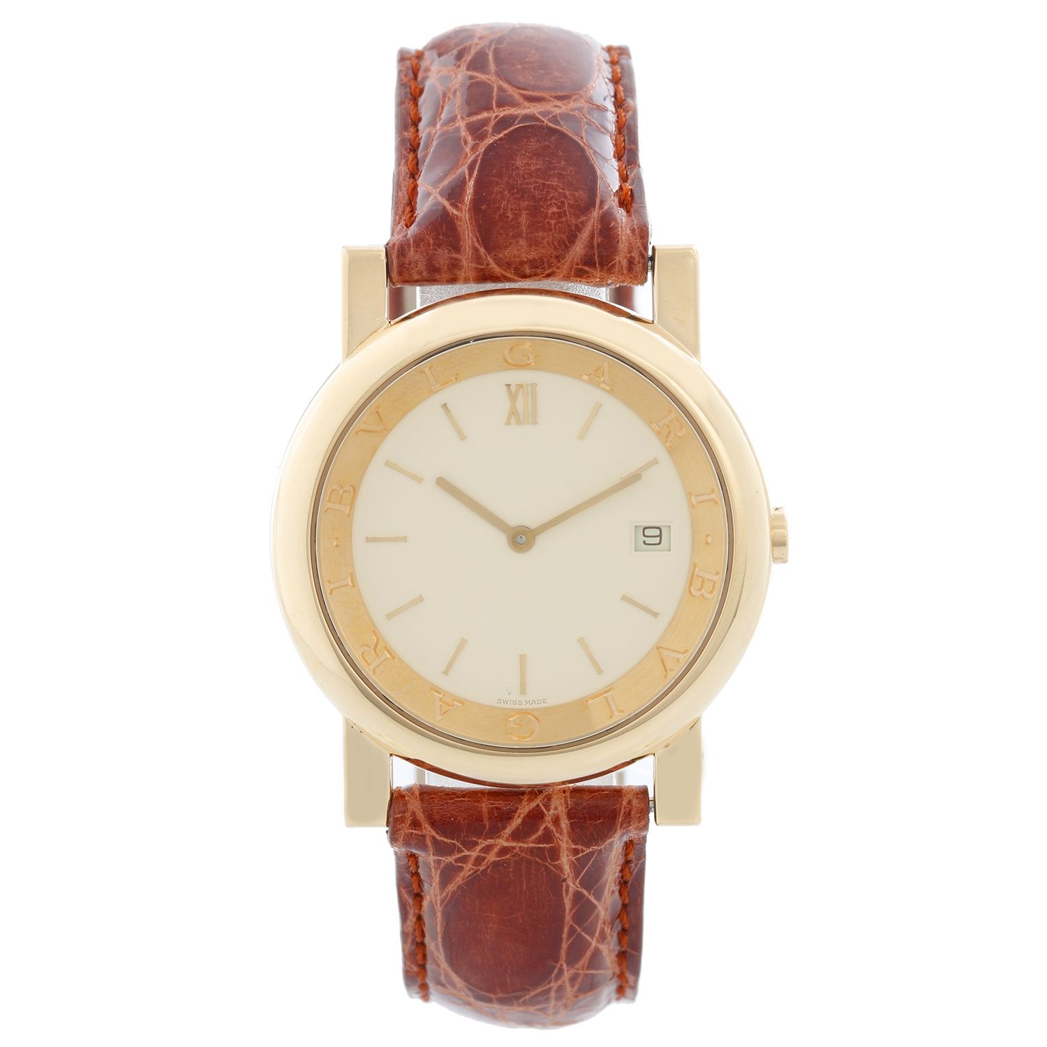 Bulgari Anfiteatro 18K Yellow Gold Watch AT35GLD