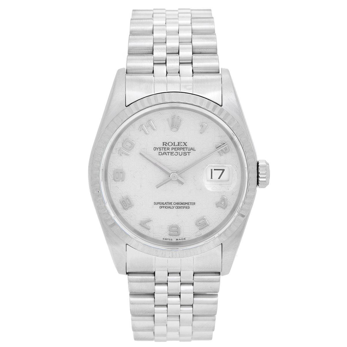 Men's Rolex Datejust Watch 16234 Off 