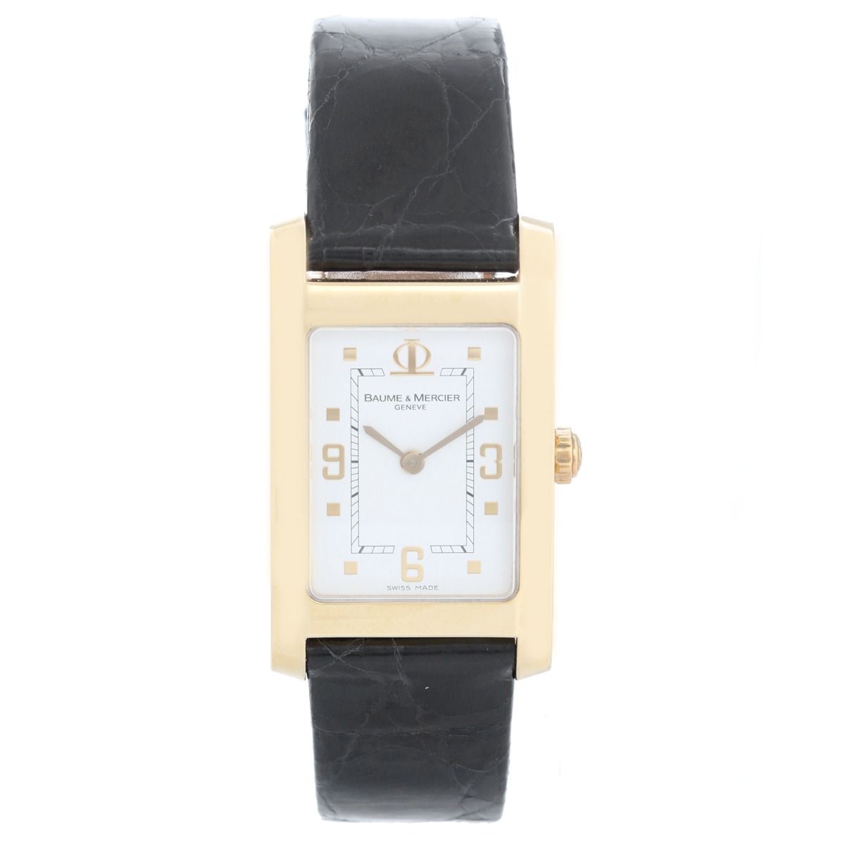 Baume & Mercier Hampton 750 18K Yellow Gold Watch 65479