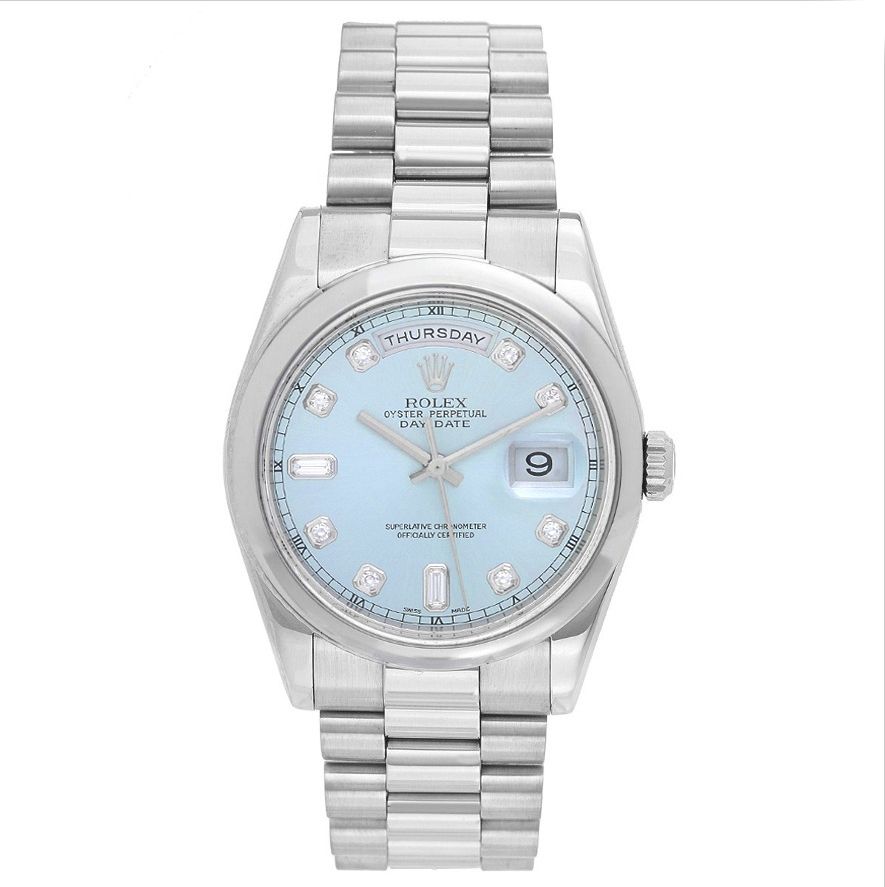 rolex glacier blue dial