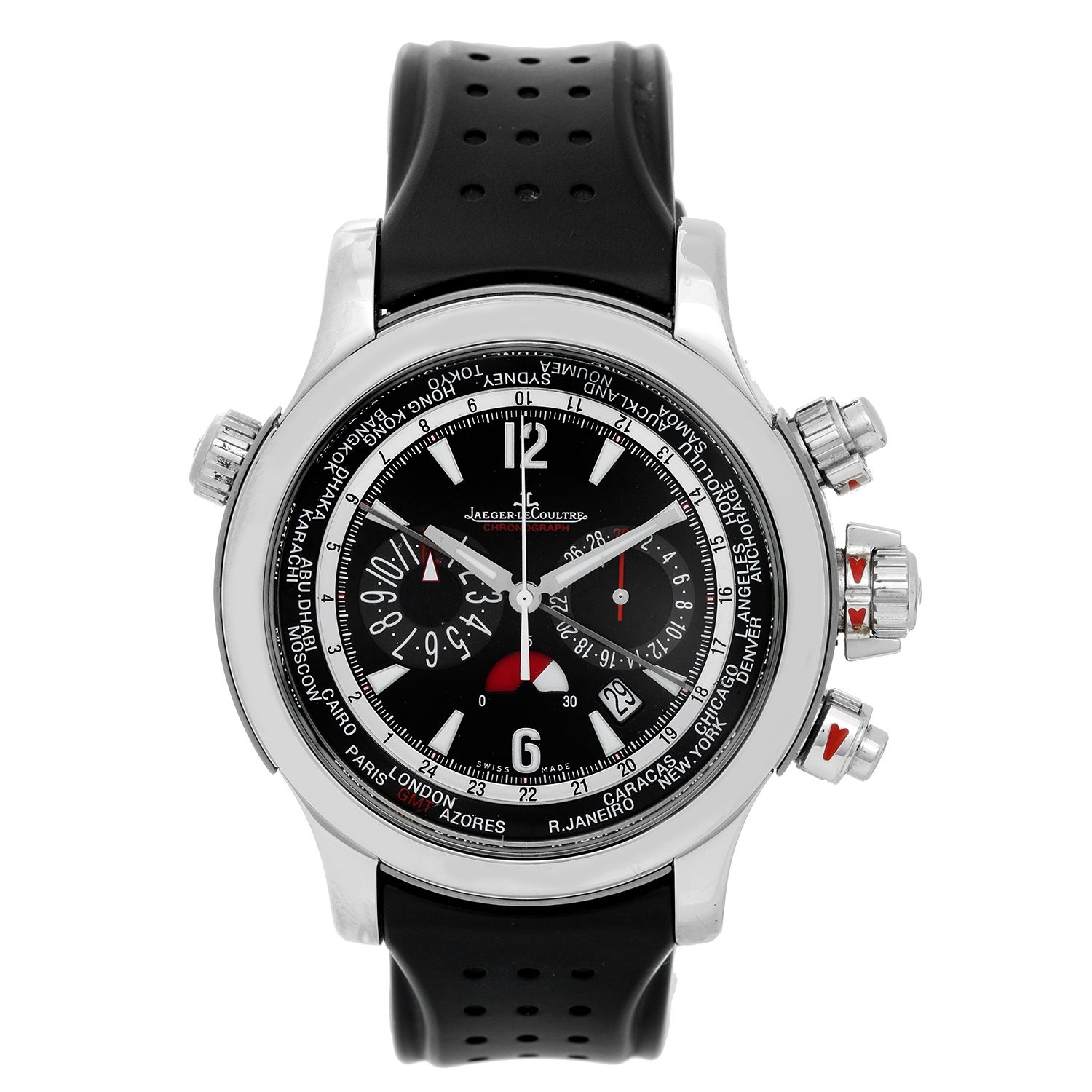 Jaeger LeCoultre Master Compressor Extreme World Time Chronograph 176. ...