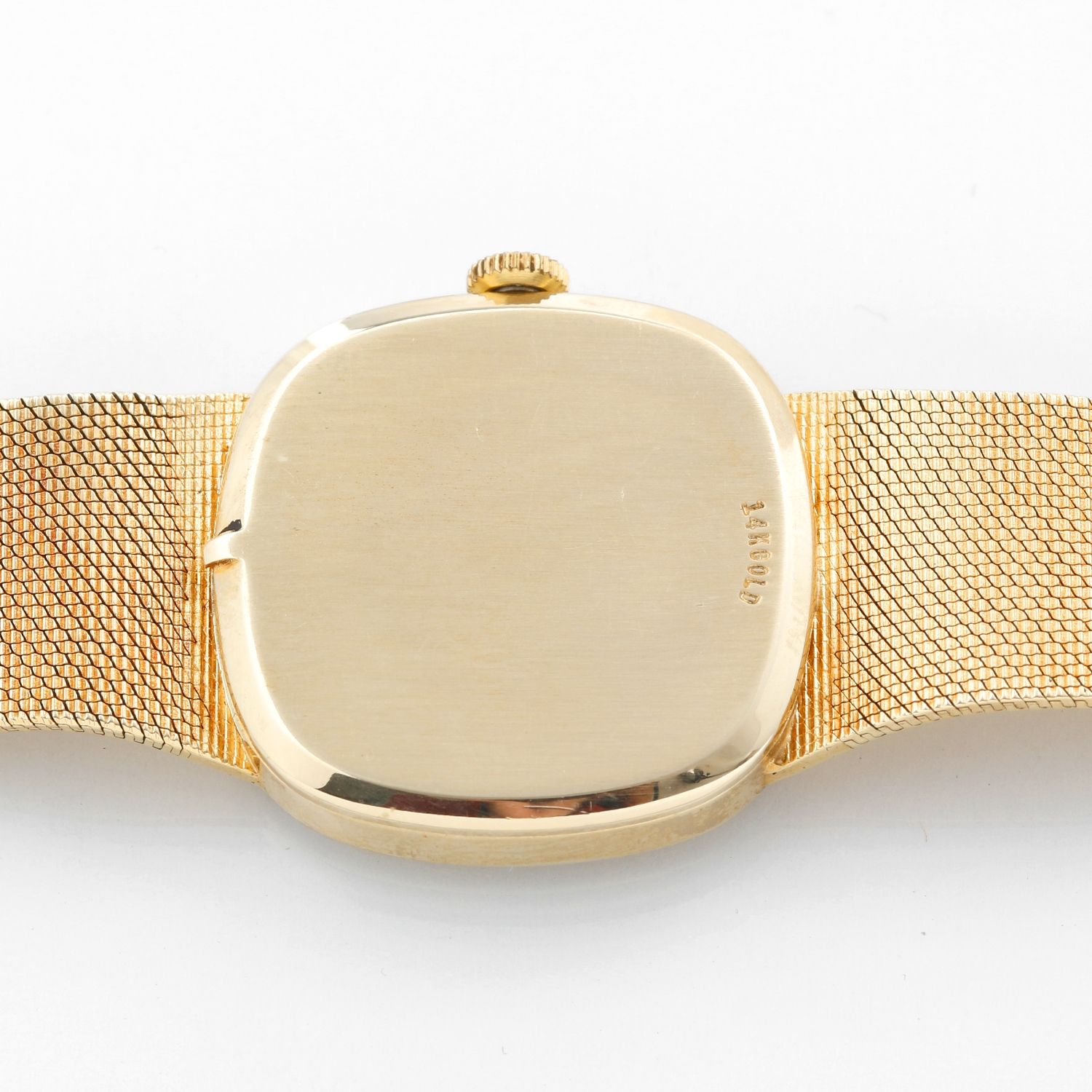 ladies omega watch 14k gold