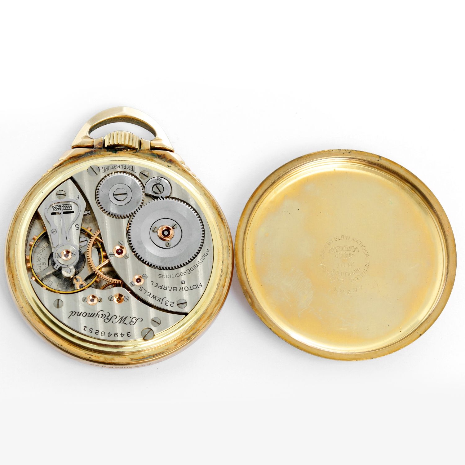 elgin 23 jewel pocket watch