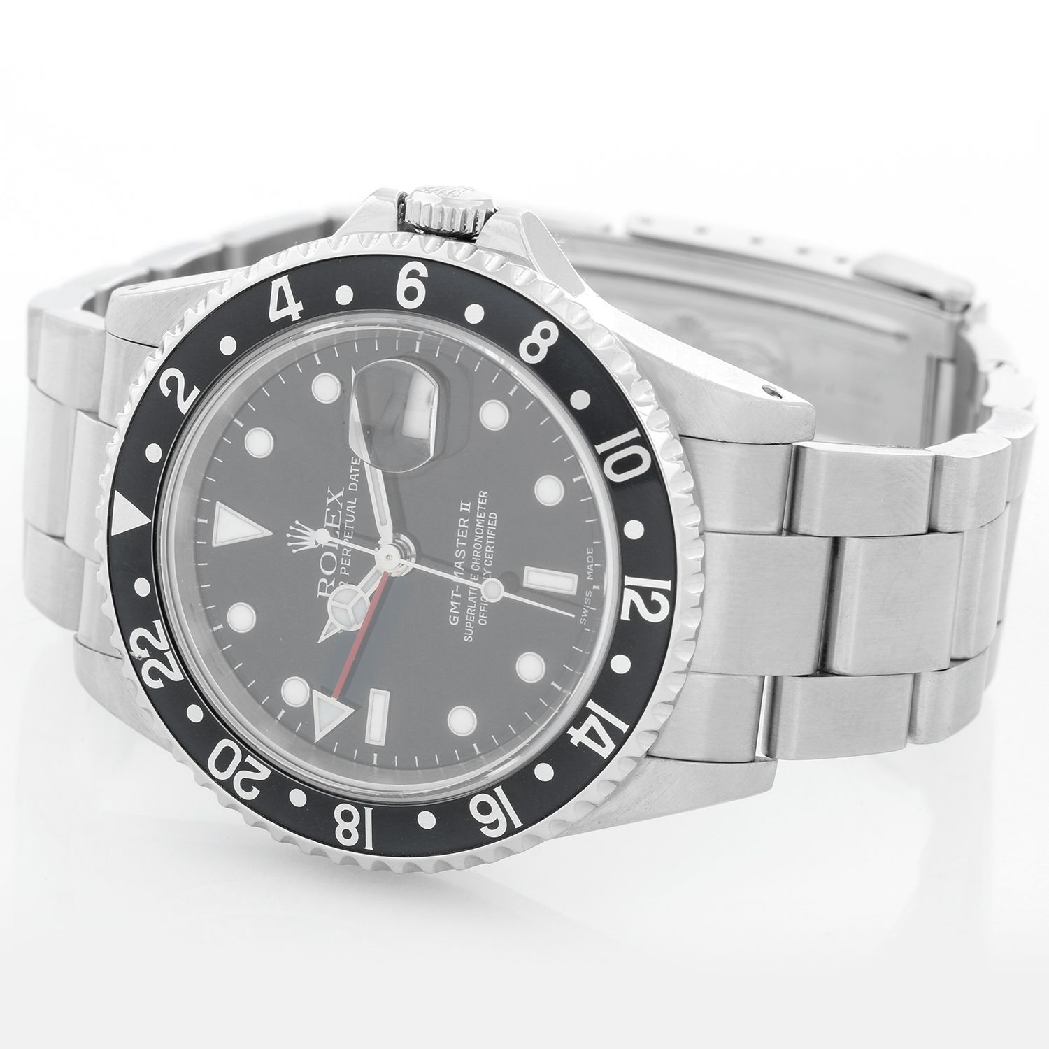 stainless steel rolex gmt