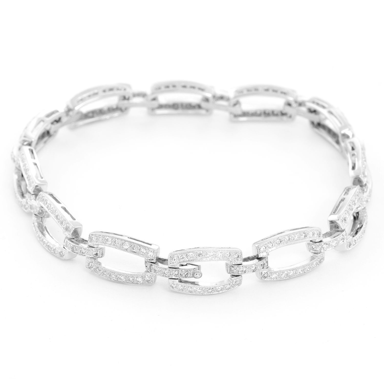 White gold 18k bracelet clearance