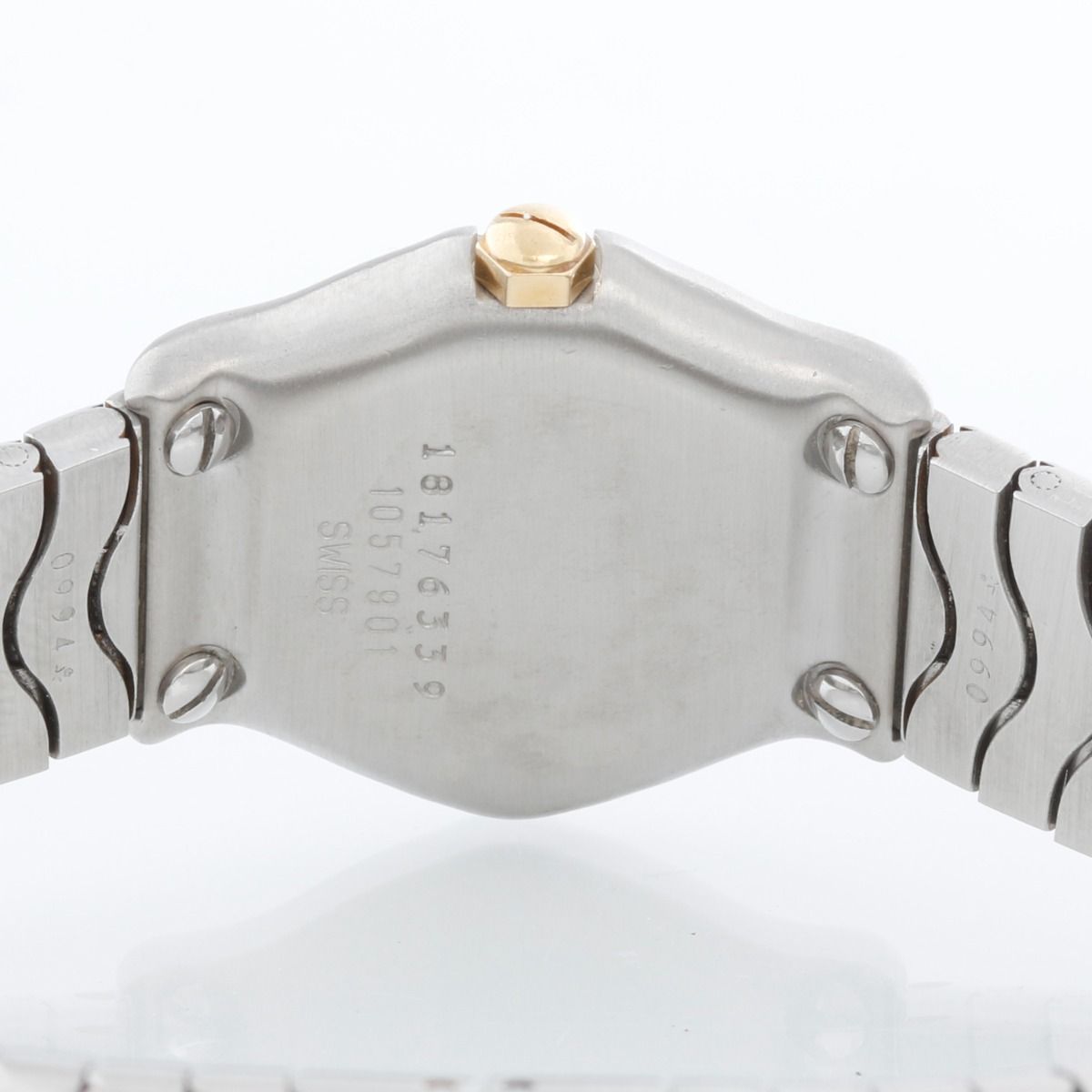 Ebel Classic Wave 18k Yellow Gold and Stainless Steel Watch