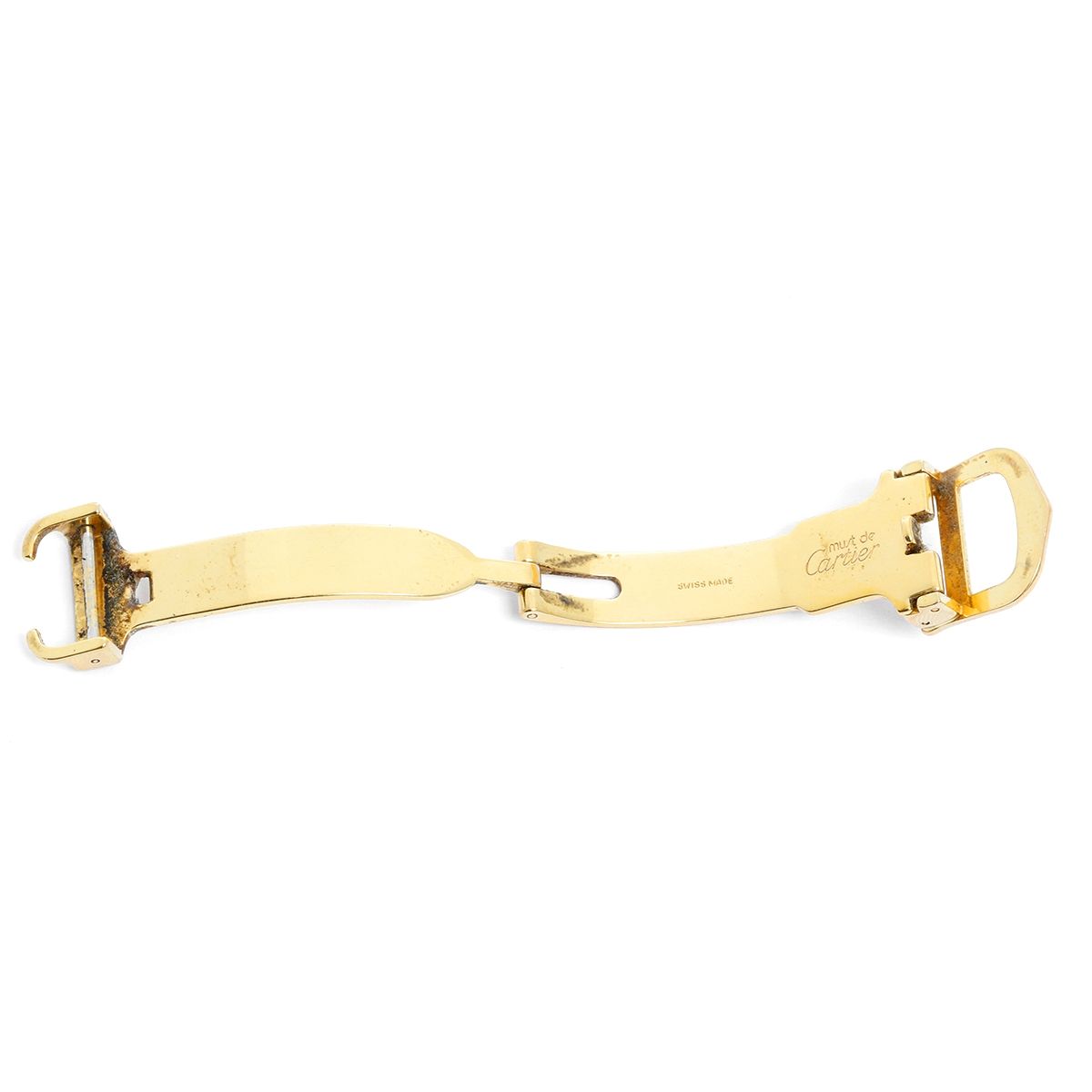 Cartier Yellow Gold Deployant Clasp 10mm