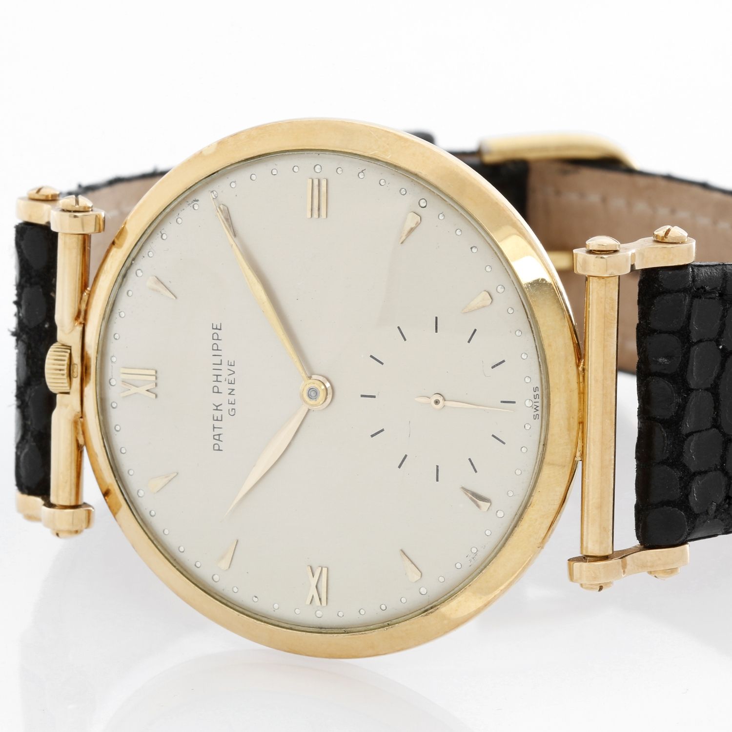 Spectacular 18K Yellow Gold Patek Philippe Pocket Watch Wrist Watch