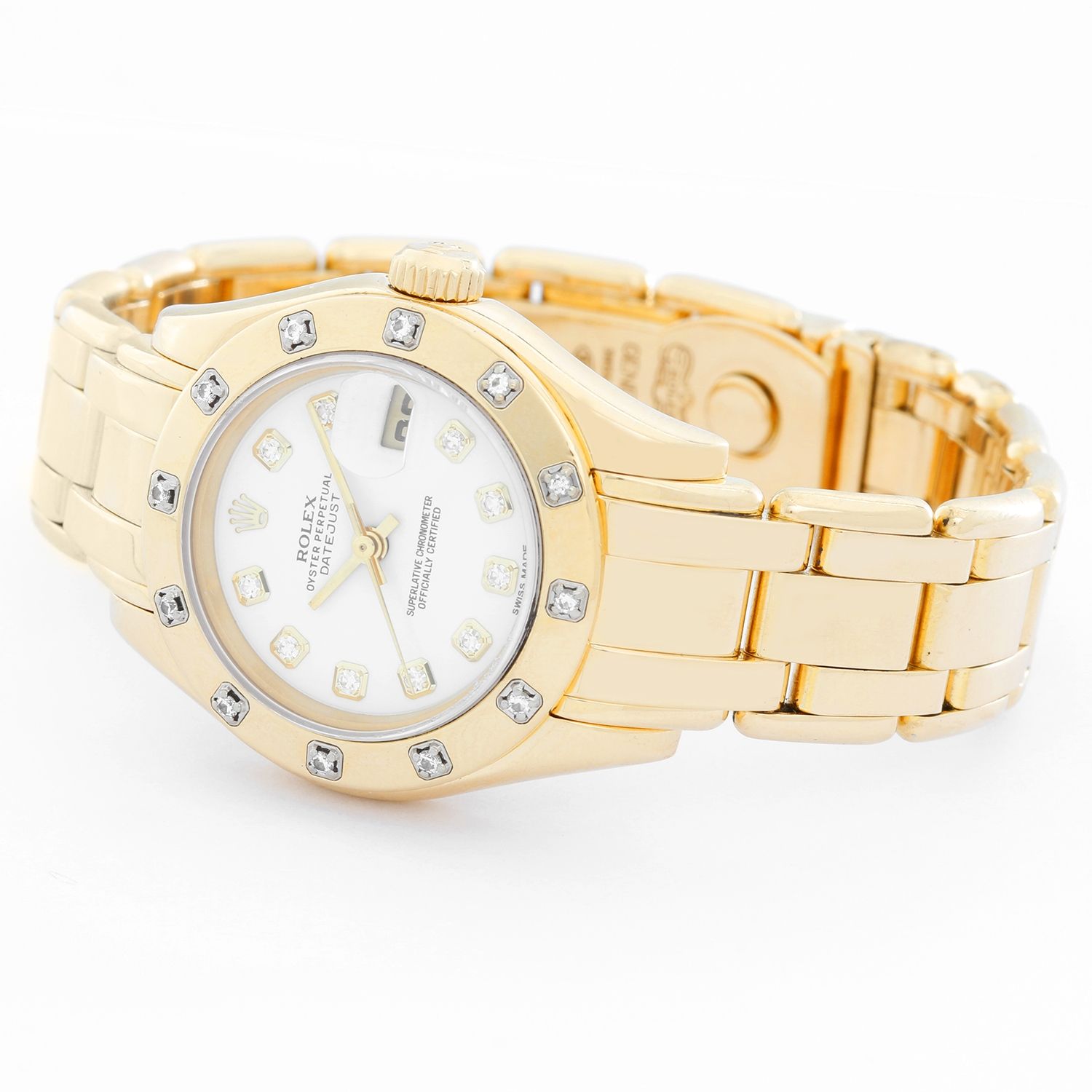 ladies rolex pearlmaster