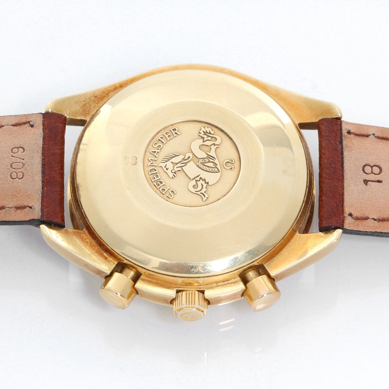 omega speedmaster automatic gold