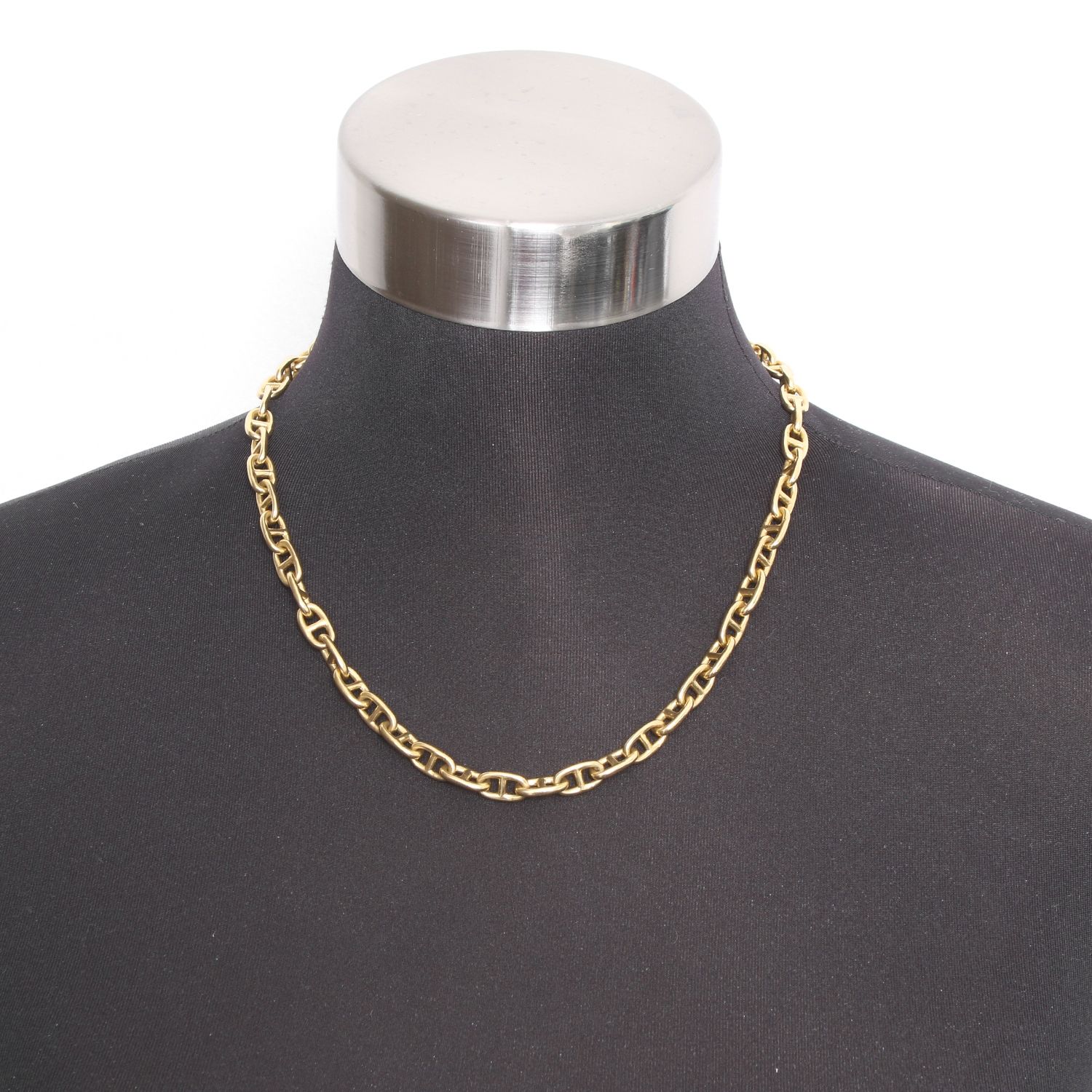 hermes gold chain necklace