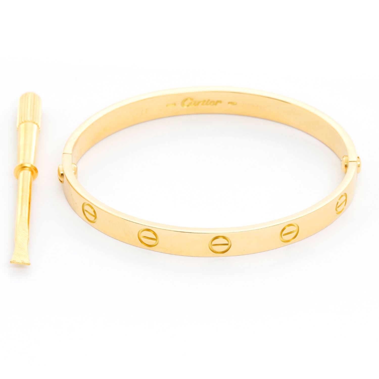 Cartier Love Bracelet 18k Yellow Gold 