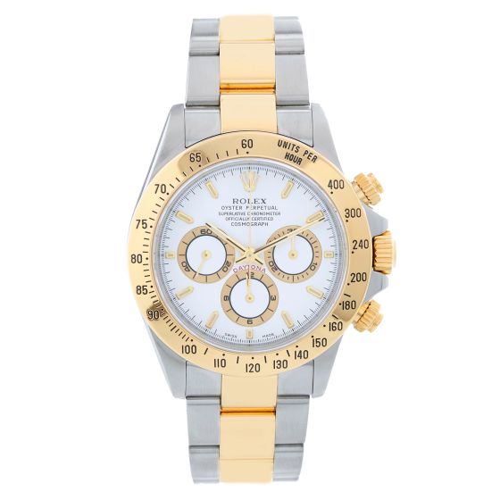 Rolex Zenith Daytona Men's Steel & Gold 2-Tone Watch 16523