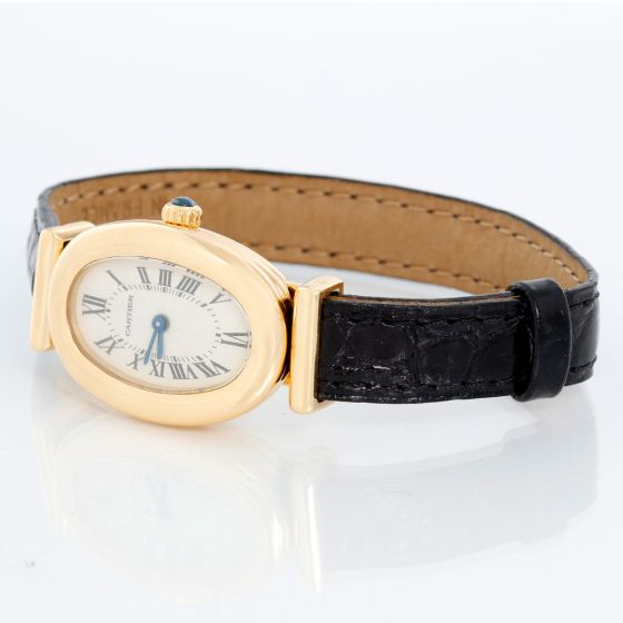 Cartier Baignoire 18K Yellow Gold Watch W8000009