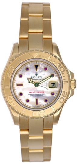 rolex yacht master ladies two tone