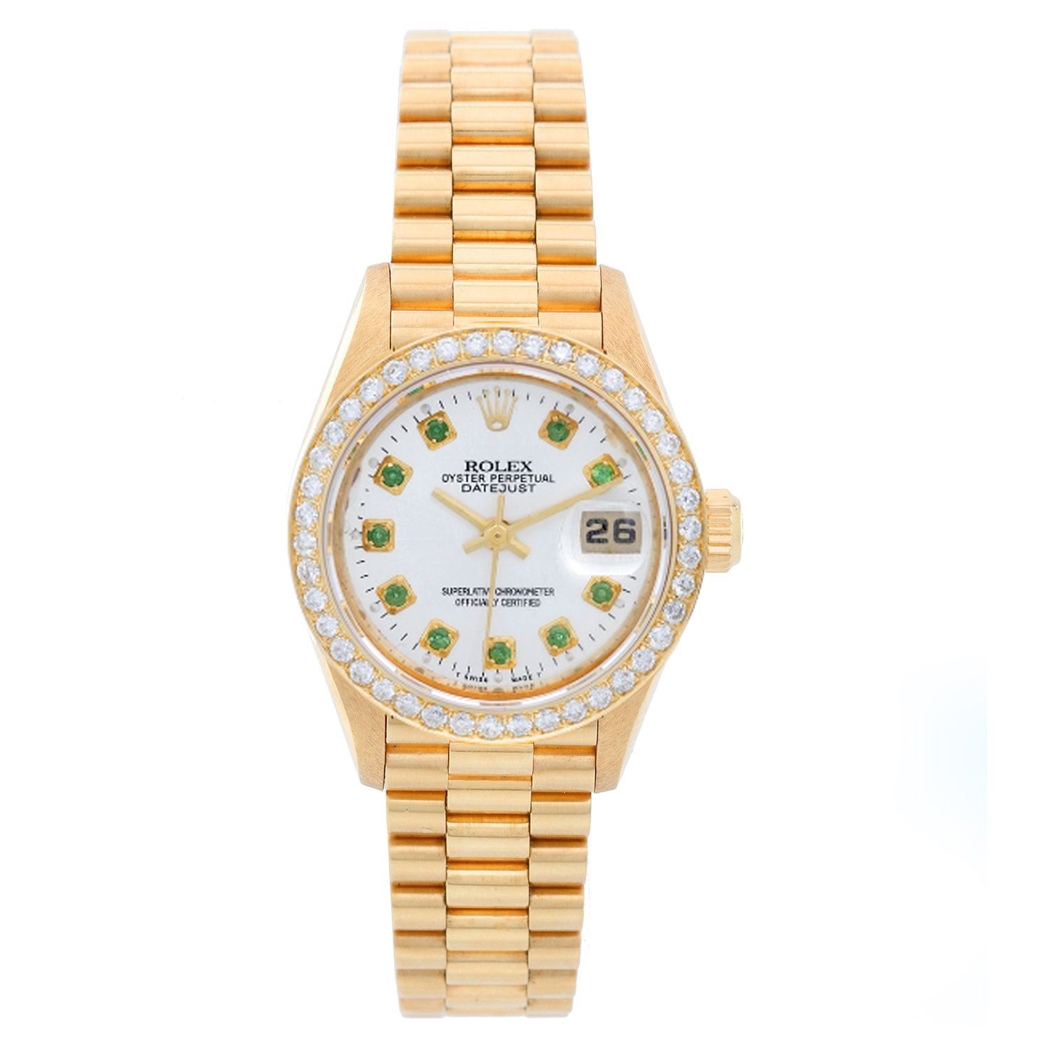 rolex diamond watch