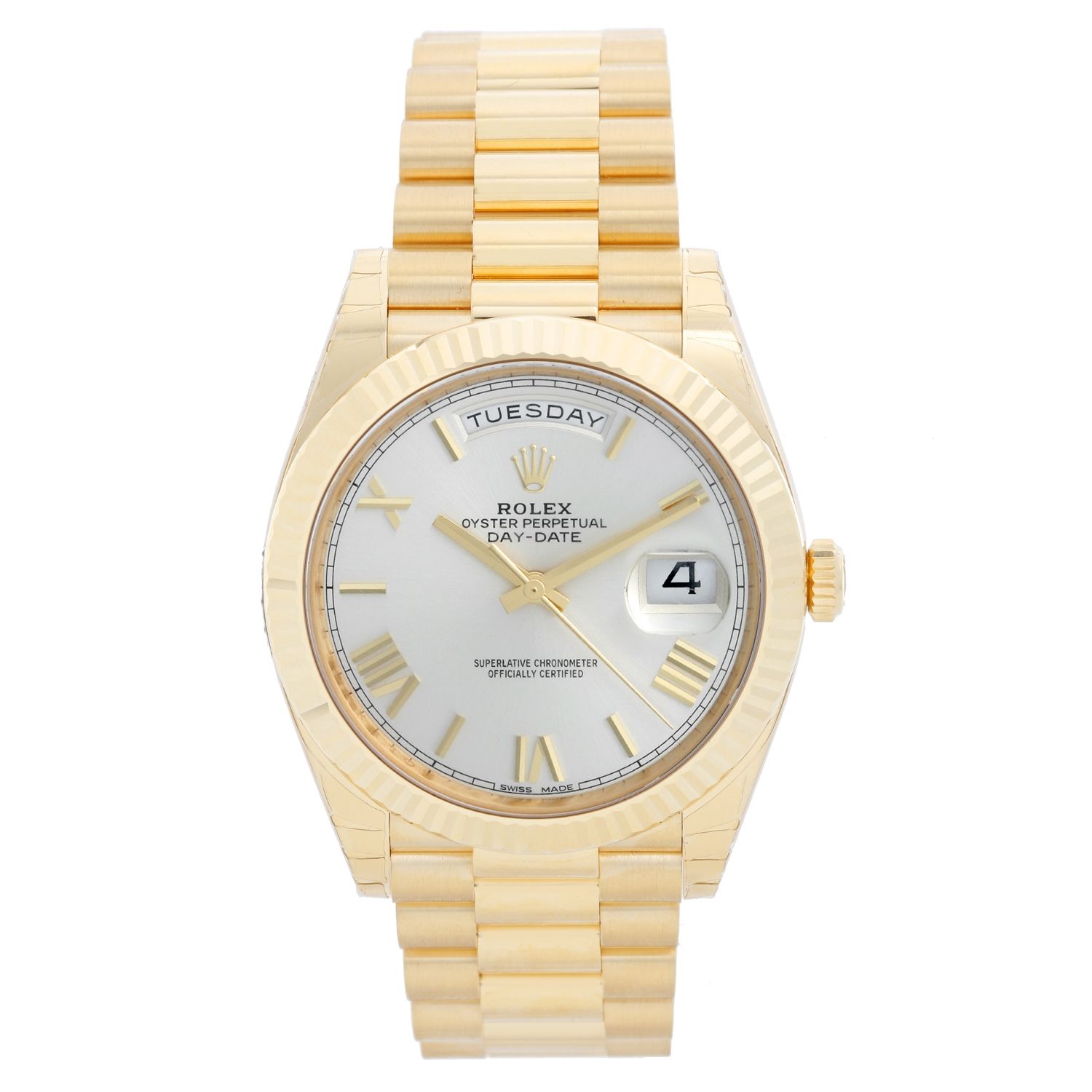 Rolex Day-Date II President 18k Yellow Gold Men's 40mm ...