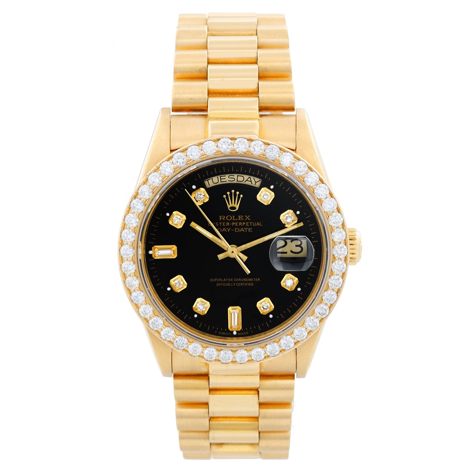 mens rolex president