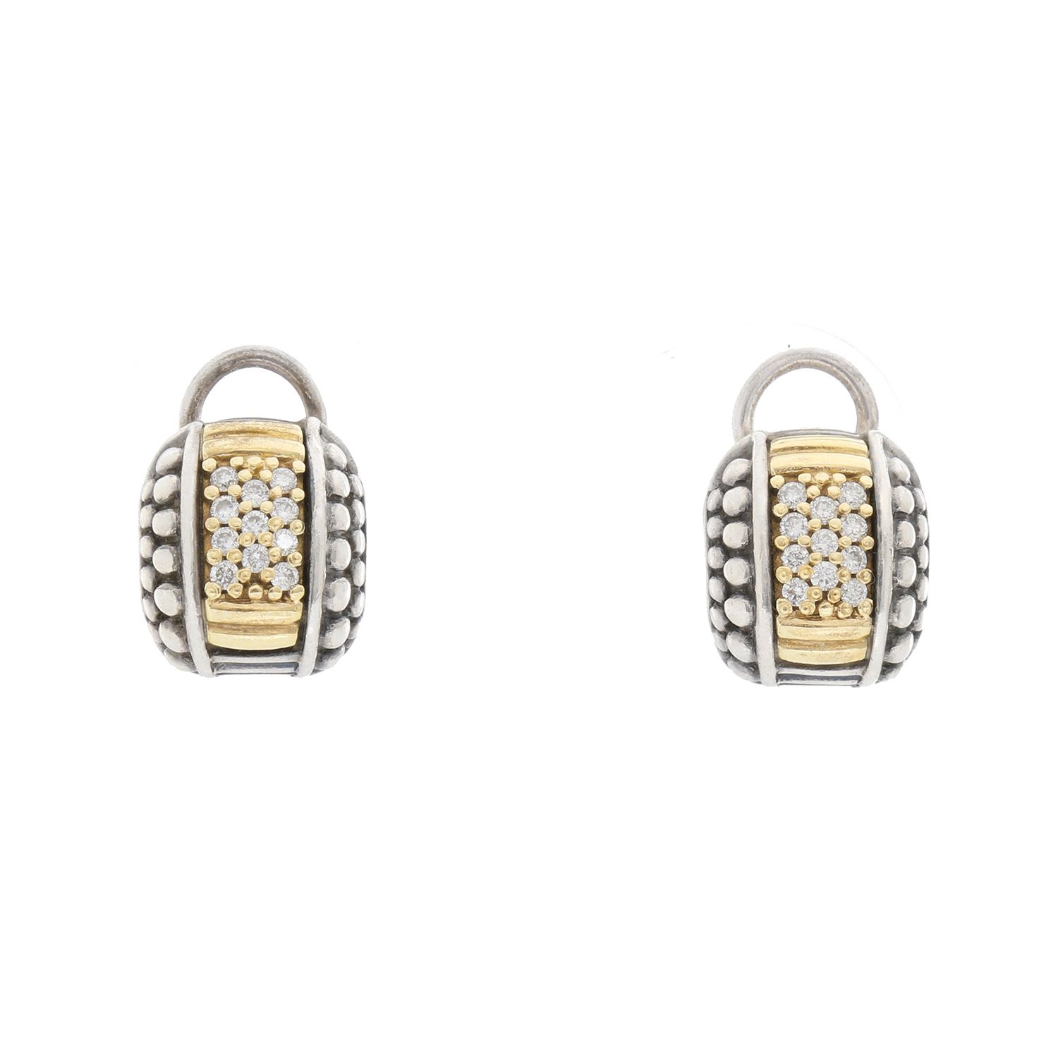 lagos gold earrings