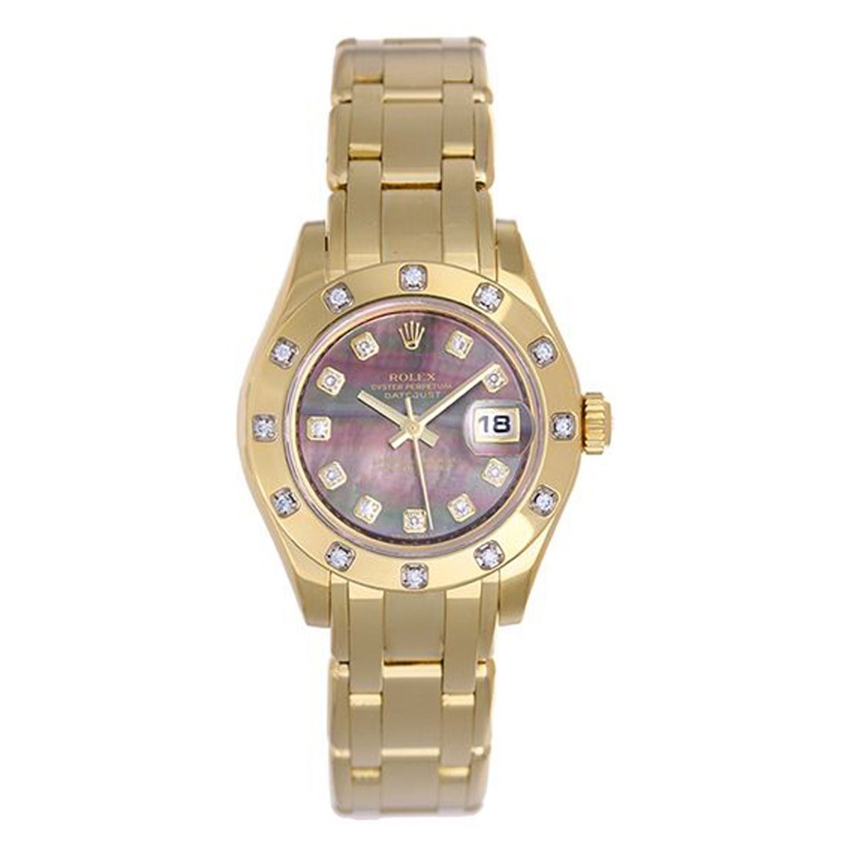 Rolex Masterpiece/Pearlmaster 18k Ladies Watch 80318