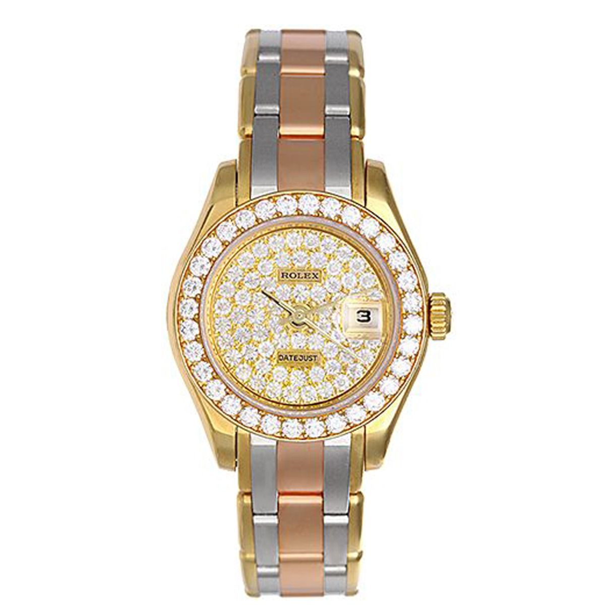 ladies rolex pearlmaster
