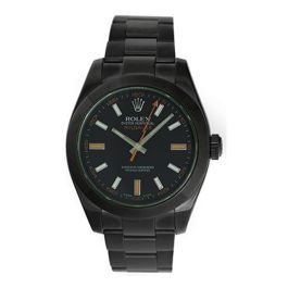 rolex milgauss dlc